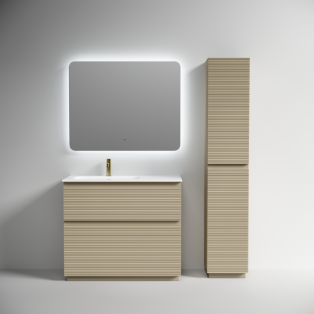 Тумба под раковину Sancos FOLK Floor FL100FLCP 100х40 напольная цвет бежевый