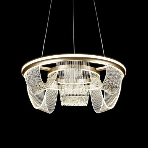Светильник подвесной LED4U L7706-460 GD - фото 5
