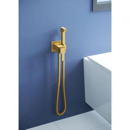 Гигиенический душ со смесителем RGW Shower Panels 581408212-06 золото