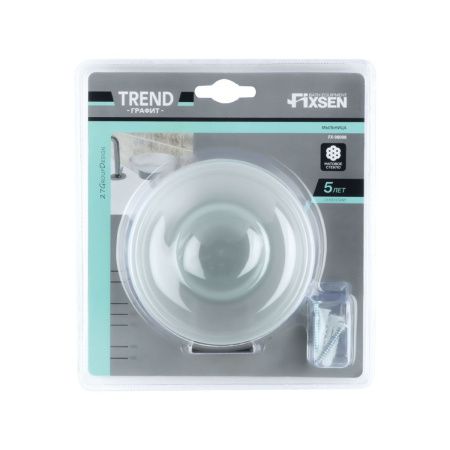 Мыльница Fixsen Trend graphite FX-98008