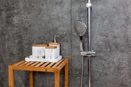 Душевая стойка Agger Thermo A2493500 настенная цвет хром с термостатом