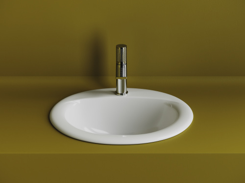 Раковина Ceramica Nova SUN 52 см CN6080 встраиваемая цвет белый - фото 4
