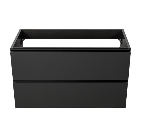 Тумба под раковину Visobath Granada 87545/87608 120х45х55 подвесная цвет темно-серый - фото 3