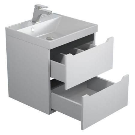 Тумба под раковину Uperwood Tanos 2930205149 50х30 подвесная цвет белый