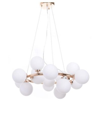 Люстра подвесная Lumina Deco Marsiada (Марсиада) LDP 6033-15 GD