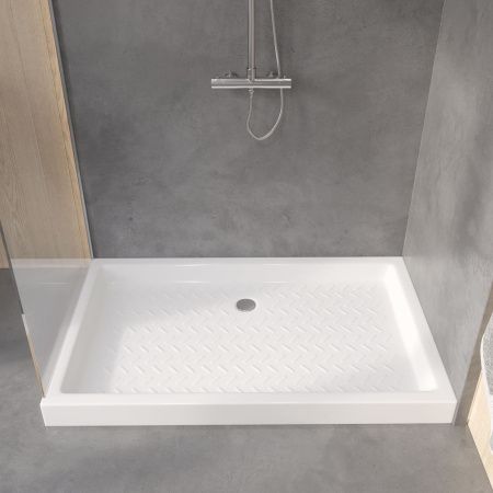 Душевой поддон керамический RGW CER 19170374-01 140х70 белый