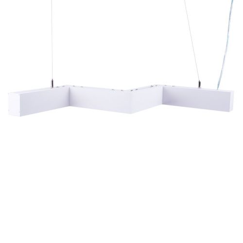 Линейный подвесной светильник Uniel ULO-K19A 30W/4000K/Z30-120 IP40 WHITE - фото 2