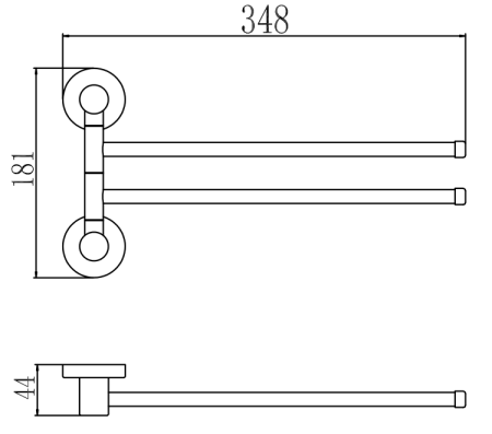 Полотенцедержатель Savol S-005602