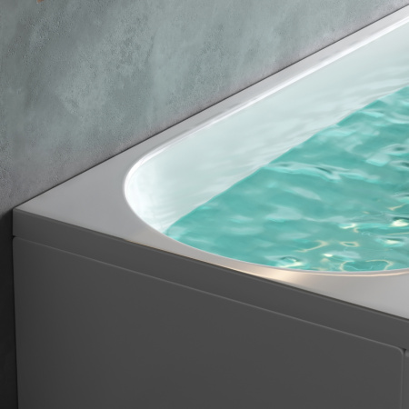 Ванна акриловая Am.Pm X-Joy W94A-160-070W-A1 160х70 пристенная прямоугольная без каркаса