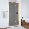 Душевая дверь Vegas-Glass AFP TUR+NOVO AFP TUR NOVO h1890 95 09 07 R 95х189 стекло тонированное профиль золото глянцевое