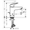 Смеситель Hansgrohe Logis 71171000 на раковину хром