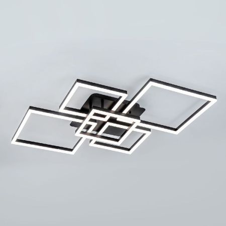 Люстра потолочная LED4U L11041-5 BK