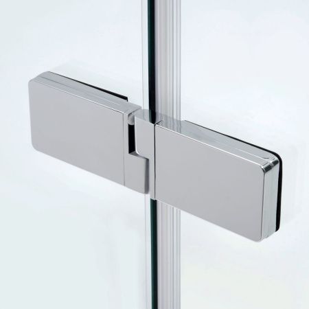 Душевой уголок Wasserkraft 10H10R 120х100 стекло прозрачное профиль хром без поддона