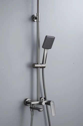 Душевая стойка Knotlor KN-62/GM настенная цвет вороненая сталь - фото 5