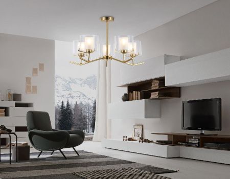 Люстра на штанге Ambrella Light Modern (Модерн) LH57007