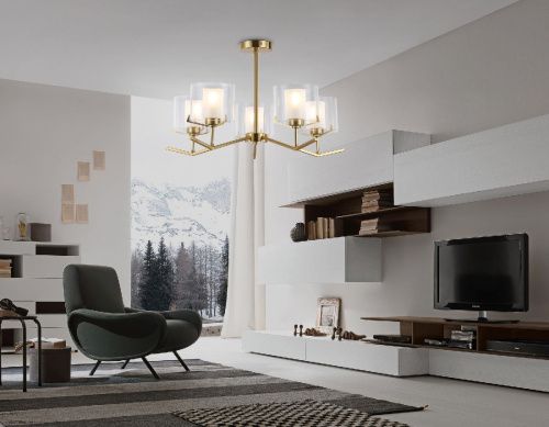 Люстра на штанге Ambrella Light Modern (Модерн) LH57007 - фото 5