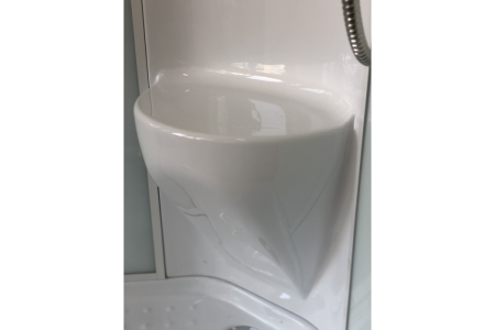 Душевая кабина Royal Bath НК RB100HK6-WT 100х100 четверть круга с крышей ориентация универсальная