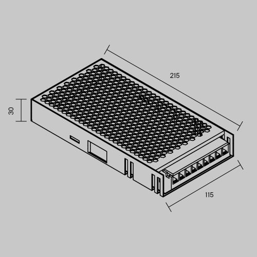 Источник напряжения Maytoni Led Strip 821020 - фото 4