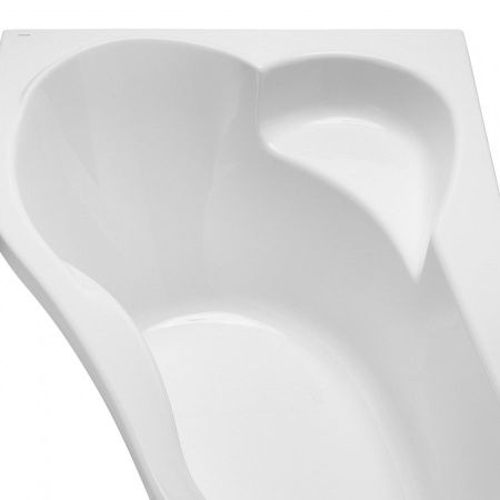 Ванна акриловая Santek Ибица XL 1WH112036 160х100 пристенная асимметричная без каркаса