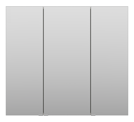 Зеркало-шкаф Misty Аура Э-Аур02090-01 90х80 подвесной цвет белый