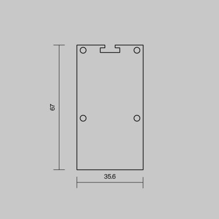 Комплект заглушек Maytoni Led Strip 642079