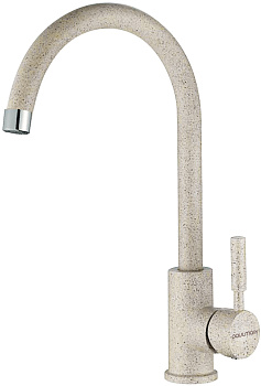 Смеситель для кухни Paulmark HOLSTEIN Ho212063-302 на раковину песочный без термостата