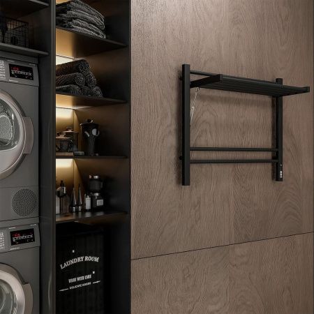 Полотенцесушитель электрический Terminus 4670078543523 65х60 черный