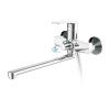 Смеситель для ванны и душа Haiba HB587 HB22587 настенный хром