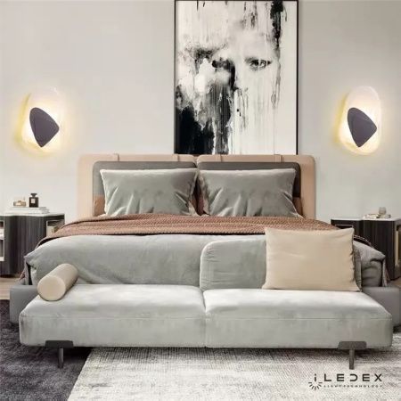 Светильник настенный iLedex Silk (Силк) F097-9W-3000K BK-WH