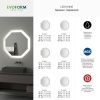Зеркало с подсветкой Evoform Ledshine BY 2505 80х80 подвесное