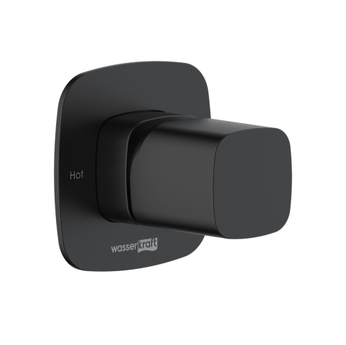 Смеситель для душа WasserKRAFT Nuthe 9100 9151 встраиваемый черный - фото 2