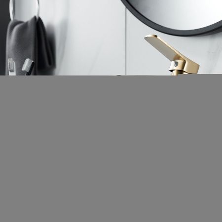 Смеситель Shevanik S9901G на раковину золото