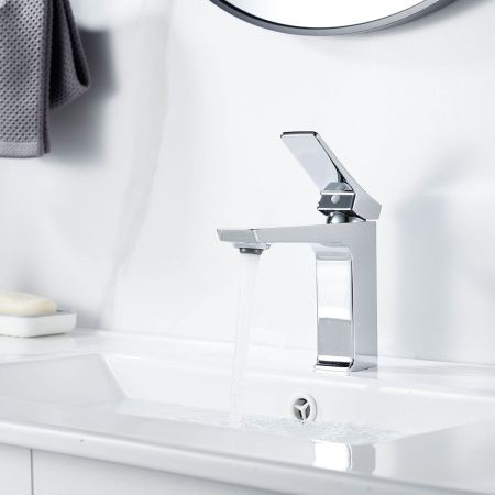 Смеситель Shevanik S4401 на раковину хром