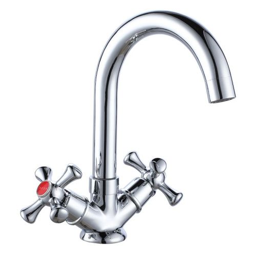 Смеситель Voda LAGUNA LGN26 на раковину хром - фото 2