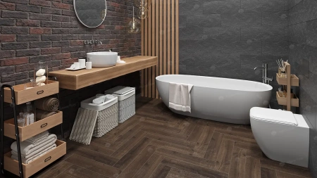 SPC ламинат Alpine Floor Parquet Light ECO 13-22 MC Дуб Альферац толщина 0.4 см 43 класс 600х125