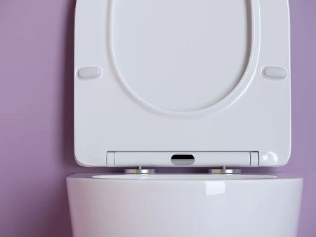 Унитаз подвесной Ceramica Nova UNO CN11001 белый с сиденьем микролифт безободковый душевой смыв