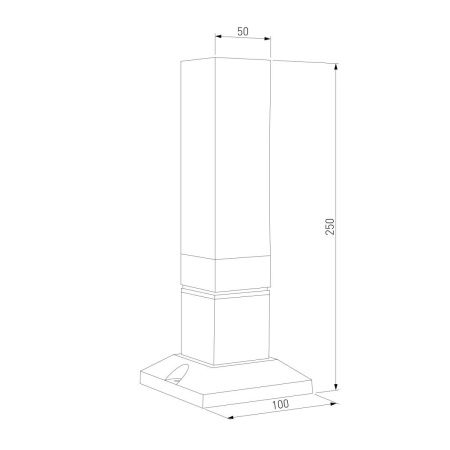 Ландшафтный светильник Elektrostandard Techno Led (Тецхно Лед) 4690389219207