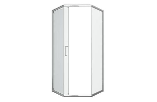 Душевой уголок Bravat Line BS090.6115A 90х90 стекло прозрачное профиль хром без поддона - фото 5