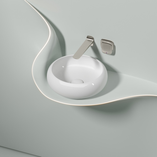 Раковина Ceramica Nova ELEMENT 36 см CN6050 накладная цвет белый - фото 4