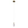 Светильник подвесной Delight Collection OD2439-1 gold/clear