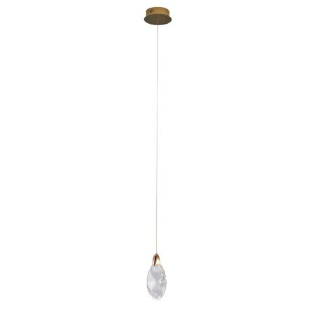 Светильник подвесной Delight Collection OD2439-1 gold/clear