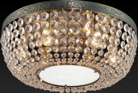 Светильник потолочный Toplight Virginia Brass (Виргиниа Брасс) TL7240X-06AB