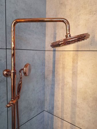 Душевая стойка AltroBagno Beatrice AltroBagnoBeatrice030423ROr настенная цвет розовое золото