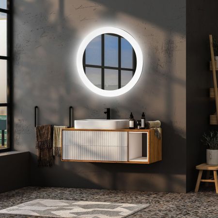 Зеркало с подсветкой Abber AG6202SL-0.77 80х80