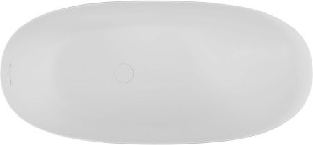 Ванна из искусственного камня Allen Brau 2.35001.21 170х80 отдельностоящая овальная с ножками