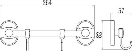 Крючок Savol S-008202