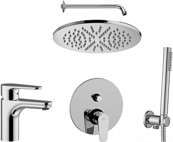 Комплект смесителей Paffoni Green 255126 хром