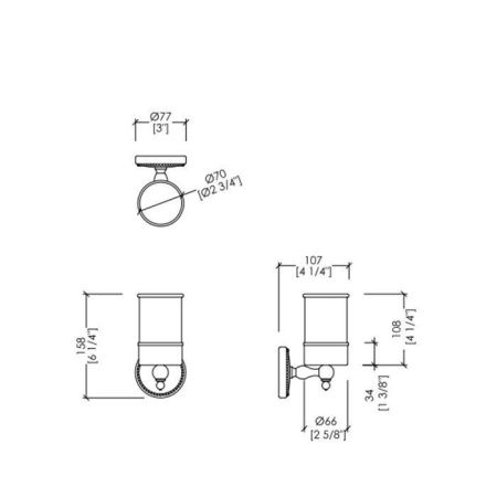 Стакан Devon Devon Dorothy DOR403BR