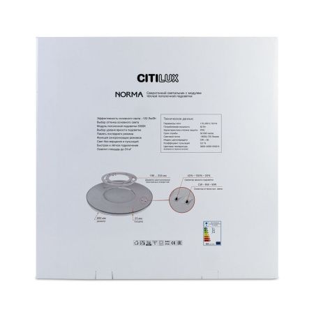 Светильник потолочный Citilux Norma (Норма) CL748601