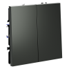 Выключатель двухклавишный VOLTUM S70 VLS020106